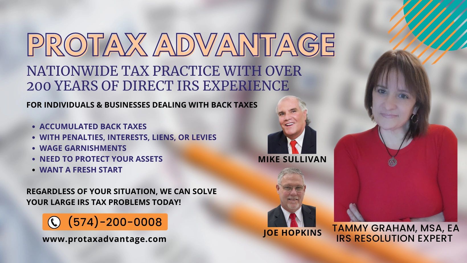 ProTax Advantage Tax Consultant, Tax Attorney, Tax Resolution
